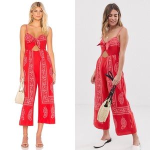 NWT Free People Feel the Sun Jumpsuit
